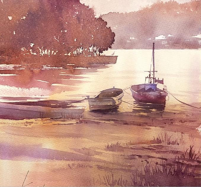 Maruman S18VA Sketchbook Vifar Watercolor Paper F8 Rough