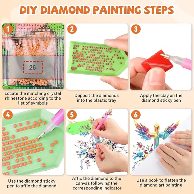 Masendp Easter Diamond Painting Hanging Decoration Kit, DIY Cross Special-Shaped Rhinestone Window Hanging Kit, Suitable for Home and Garden Wall Decoration Gifts