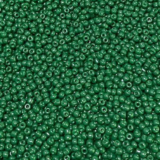Bala&Fillic Size 3mm Seed Beads Blackish Green Color About 3600pcs /100grams in Bag 8/0 Glass Craft Seed Beads for Making Bracelet and Necklace (Blackish Green)