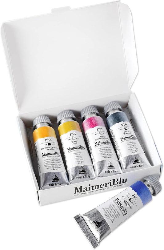 MaimeriBlu Watercolor Intro Set, 5 Tubes, 12ml