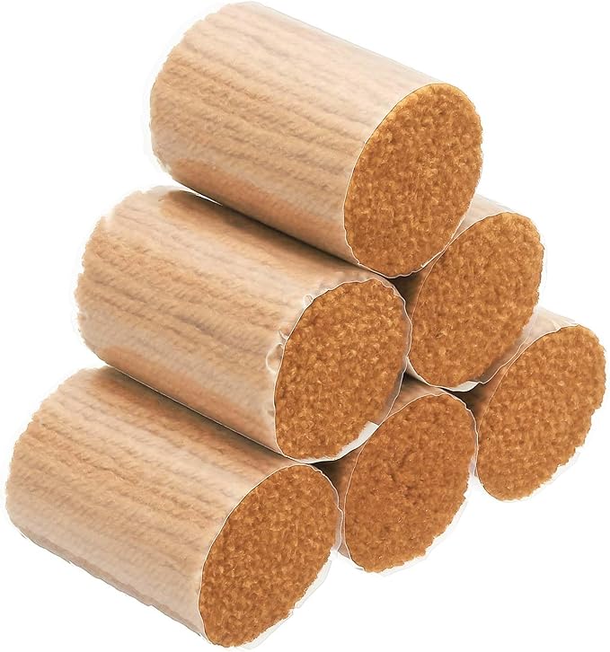 PATIKIL 20 Rolls Latch Hook Yarn, Latch Hook Kit Precut Rugs Yarn Making Crochet Bundles for Rug Adults Beginners Tapestry DIY Craft, Yellow Gold