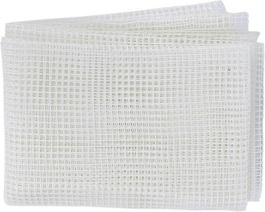 Moofey Latch Hook Canvas, Rug Hooking Mesh, Rug Making Kit Mesh Fabric Blank for Hook Carpet Tapestry DIY (150 * 100cm)