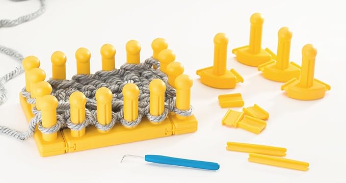 Authentic Knitting Board Bundle Zippy Master Set, Jumbo Gauge, Modular Loom