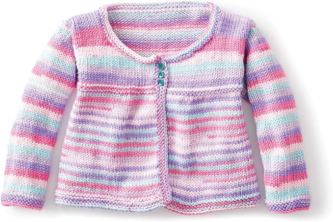 Caron Simply Soft Yarn (4) Medium Worsted Gauge 100% Acrylic - 5oz - Times Square - Machine Wash & Dry