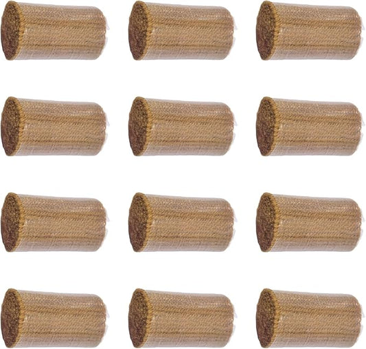 Yglnden 12 Rolls Latch Hook Kit Colorful Yarn Bundles Cut Rug DIY Latch Hook Yarn for Handmake Craft Sewing Knitting for Adults (Brown #34)