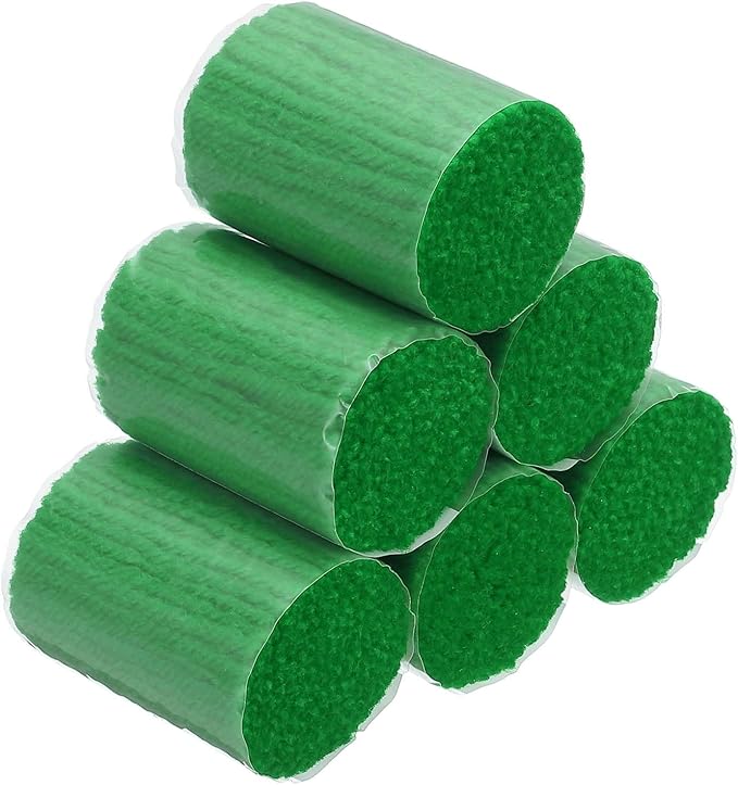 PATIKIL 12 Rolls Latch Hook Yarn, Latch Hook Kit Precut Rugs Yarn Making Crochet Bundles for Rug Adults Beginners Tapestry DIY Craft,Green Tone