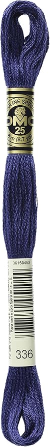 DMC 6-Strand Embroidery Cotton 8.7yd-Navy Blue