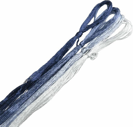4 Skeins Mulberry Silk Floss Embroidery Thread Floss-Cross Stitch Threads China Silk Woven Jewelry Threads DIY Sewing Kits (18)