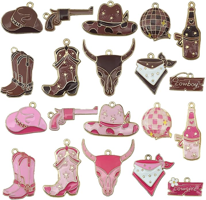 Jewelry Making Charms Pendants for Bracelet Bulk lot Necklace Earrings Keychain Charms Beads DIY Kit Trendy Craft