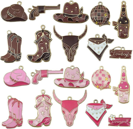 Jewelry Making Charms Pendants for Bracelet Bulk lot Necklace Earrings Keychain Charms Beads DIY Kit Trendy Craft