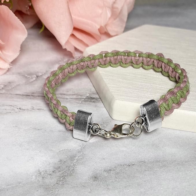 Flat Leather Cord End Caps 50 pcs Round Tassel End Caps Barrel End Caps Bracelet Making Supplies Leather Bracelet Making Kit Silver Cord End Cap Kumihimo Kit