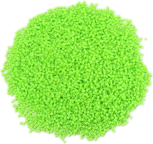 banchelle fuse beads melting beads refills for 5 mm fuse bead board, about 7000 pcs (green)