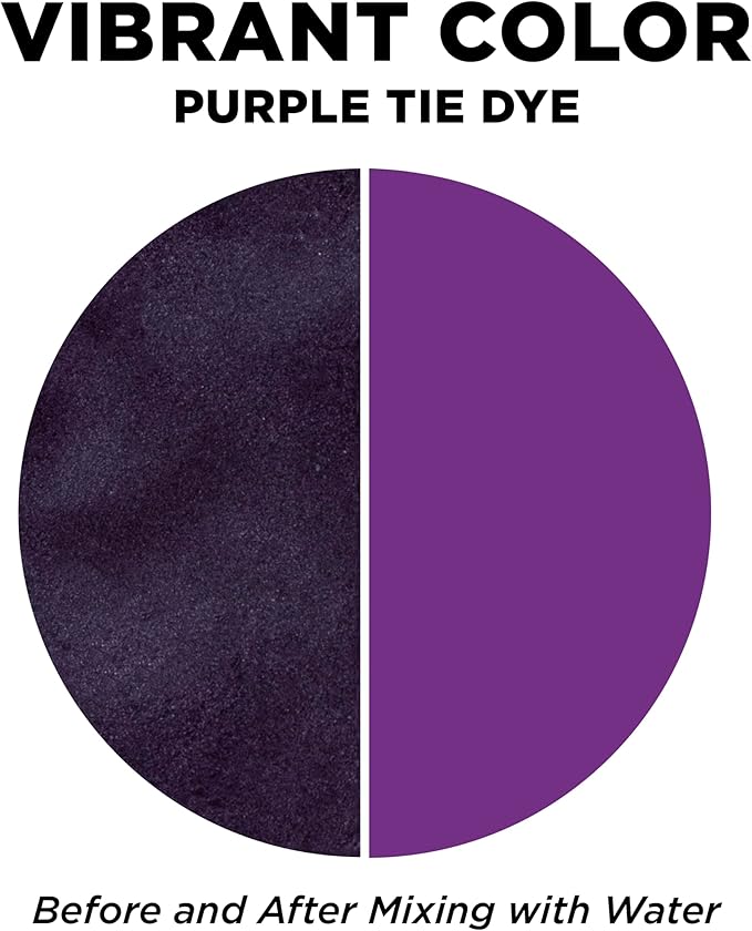 Tulip One-Step Tie-Dye Kit Dye Refill Packs, Purple