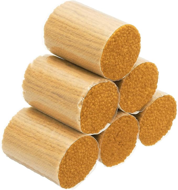 PATIKIL 20 Rolls Latch Hook Yarn, Latch Hook Kit Precut Rugs Yarn Making Crochet Bundles for Rug Adults Beginners Tapestry DIY Craft, Dark Yellow