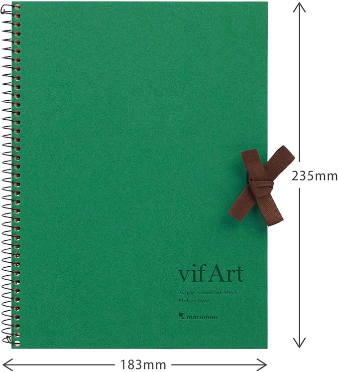 Maruman S21VA Sketchbook SM Vihual Watercolor Paper Medium 15 Sheets