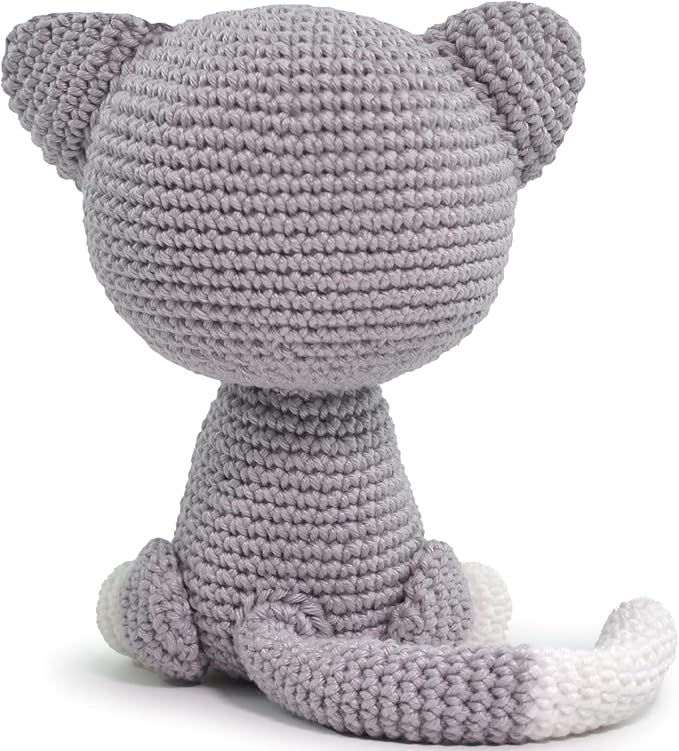 CÍRCULO Amigurumi Crochet Kit - Cats & Dogs - All Included, Easy Instructions - Crochet Kit for Intermediate - Crochet Set - Animal Crochet Kit, Premium Amigurumi Yarn for Crocheting – Persian