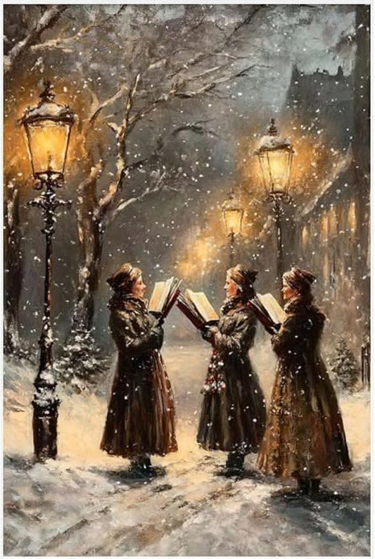 YPF Christmas Diamond Painting Kits Nativity Scene Diamond Painting for Adults Beginner, DIY Jesus was Born Diamond Art, Full Round Drill Religious Gem Art for Home Christmas Decor 12 x 16 Inch