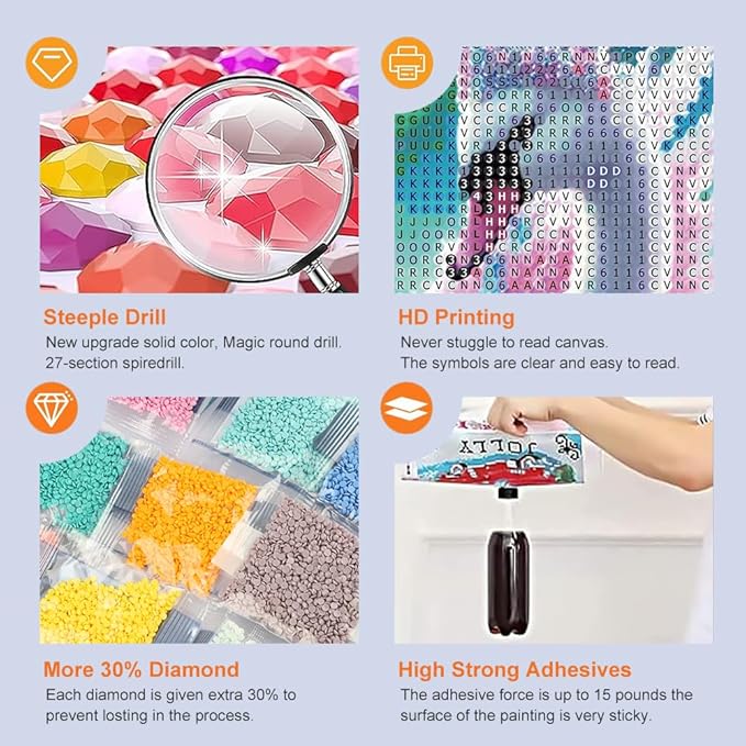 WSLWXSHM Diamond Painting Kits for Adults Swan, Round Full Drill Diamond Art Kits, 5D DIY Paint with Diamonds Crafts for Home Wall Decoration Gifts 12×12Inch, Animal