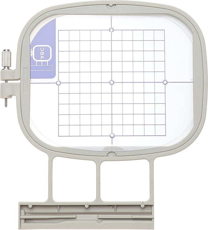 new brothread embroidery machine hoop sa438 with 4"x4" embroidery area compatible with brother innovis nq3600d/3500d nq1700e/1600e/1400e ve2200 4000d 1500d v7 v5 v3 babylock ellegante/aventura