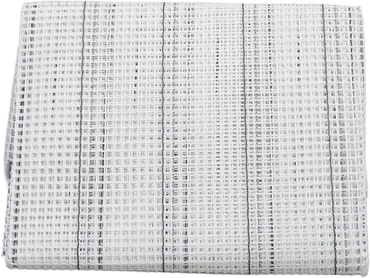 Latch Hook Canvas,Rug Making Canvas Latch Hooking Mesh Fabric Blank Rug Hooking Mesh Canvas Kit DIY Mesh Sheet Multipurpose Rug Hooking Mesh for Embroidery Knit(100 * 150cm)