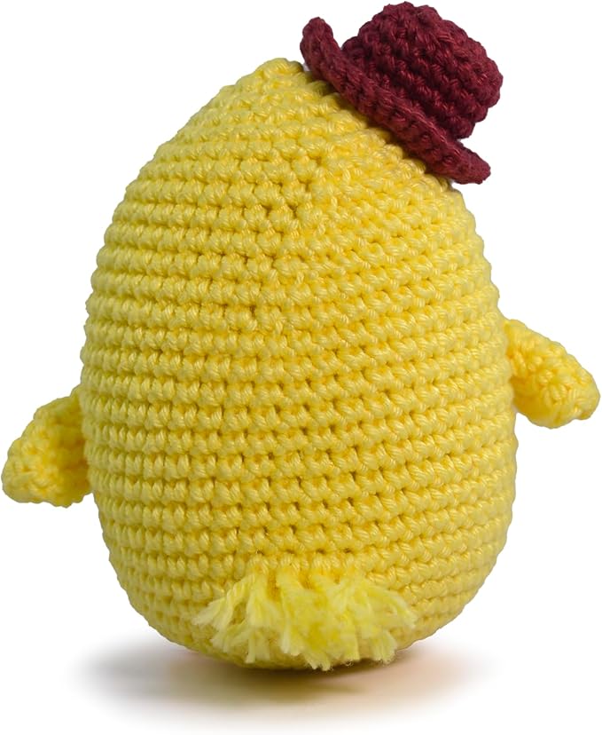 CIRCULO Amigurumi Crochet Kit - Baby Farm - All Included, Easy Instructions - Beginner Animal Crochet Set - Premium Yarn – Chick