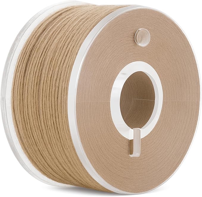 Mandala Crafts 144 Khaki SA156 Prewound Bobbins for Singer Sewing Machine -15J SA156 Prefilled Bobbin Thread for Brother Sewing Machine and Embroidery