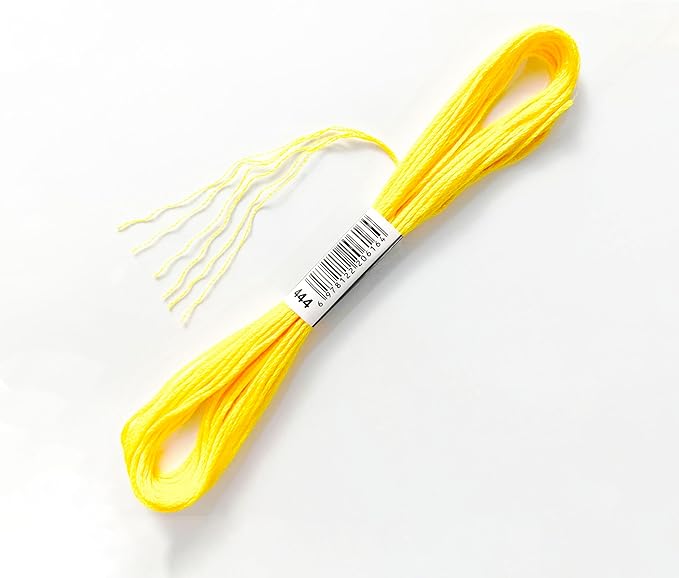 Premium Rainbow Color Embroidery Floss with Cotton for Cross Stitch Threads, Bracelet Yarn, Craft Floss, Embroidery Floss Set (447colors)