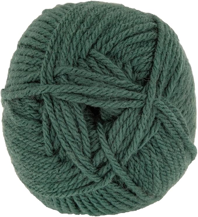 Yarn Bee Soft & Sleek Chunky - 5-Bulky - 100% Low Pill Acrylic, Yarn for Crocheting & Knitting Blankets, Hats, Sweaters, and More, Set of 2, 375 Teal