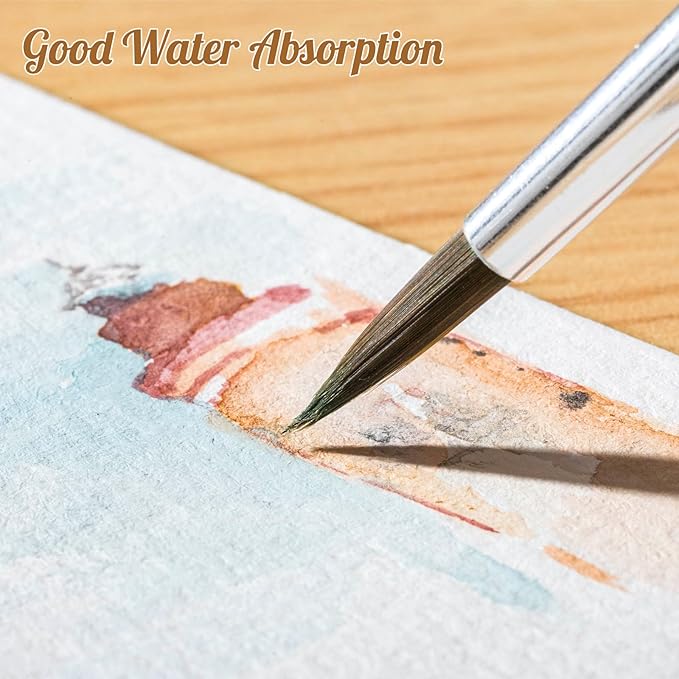 80 Sheets Watercolor Paper Bulk, 110 lb/230 GSM Cold Press White Water Color Paper for Kids Artists Drawing, Artists’ Collectible Editions Cards, Artist Trading Cards(2.5 x 3.5 Inch)