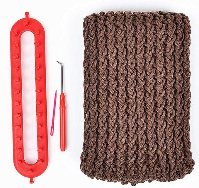 JapanAmStore 1Pcs Knitting Loom DIY Knitting Board Loom for Scarf Sweater Shawl Blankets (S) …