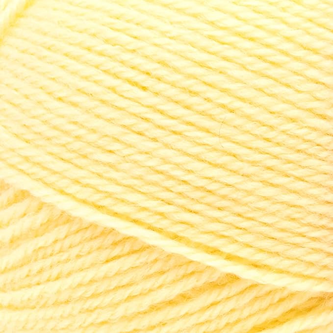 Lion Brand Yarn, Baby Soft Baby Blanket Yarn for Crocheting, Knitting, and Crafts, Lemonade, 1 Pack