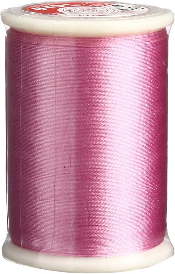 Superior Threads Tire Silk #50 3-Ply 50-Weight High Sheen Silk Embroidery Quilting Sewing Thread - 109 Yard Spool (#030 Electric Pink)
