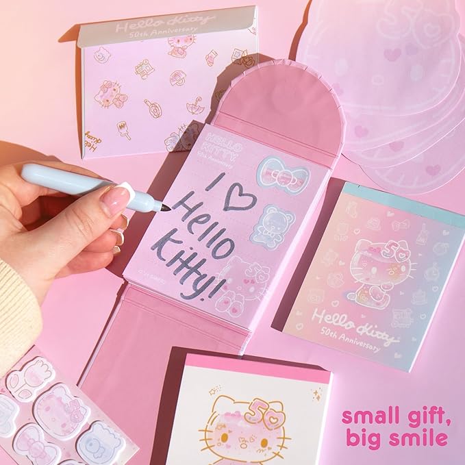 Horizon Group USA Hello Kitty 50th Anniversary Mini Collectible Stationery Set