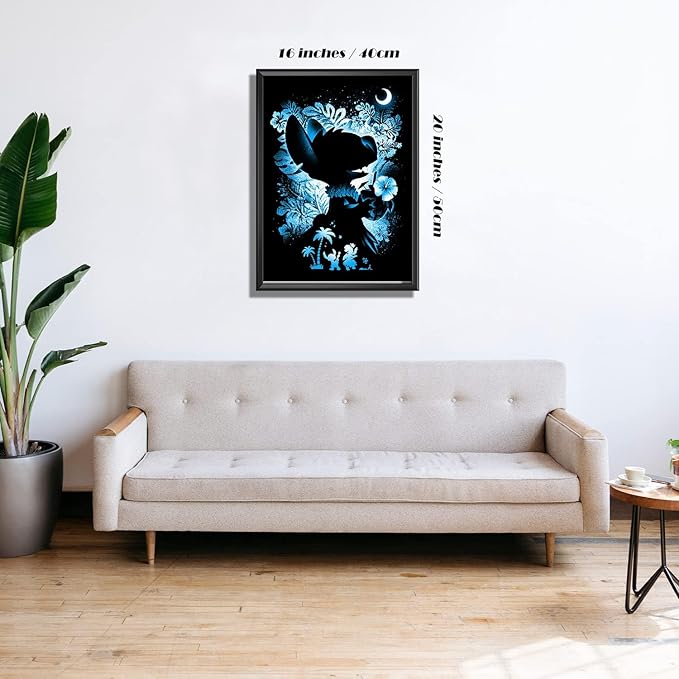 Youtheart Painting with Diamonds Stitch Diamond Art, 5D Full Drill Cross Stitch Embroidery Kit