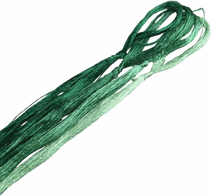 4 Skeins Mulberry Silk Floss Embroidery Thread Floss-Cross Stitch Threads China Silk Woven Jewelry Threads DIY Sewing Kits (03)