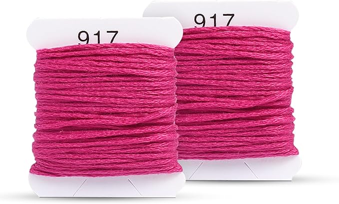 Embroidery Floss Kit and Refills - Cotton Threads - DMC Color Coding for Cross Stitch, String Crafts, Friendship Bracelets