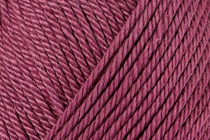 4 Skein/Pack Schachenmayr (SMC) Catania Originals Yarn, Each Ball 1.76 Oz (50gr) / 136 Yards (125 m), 100% Mercerized Cotton for Knitting and Crochet Yarn, Sport Weight, 240 - Hyacinth