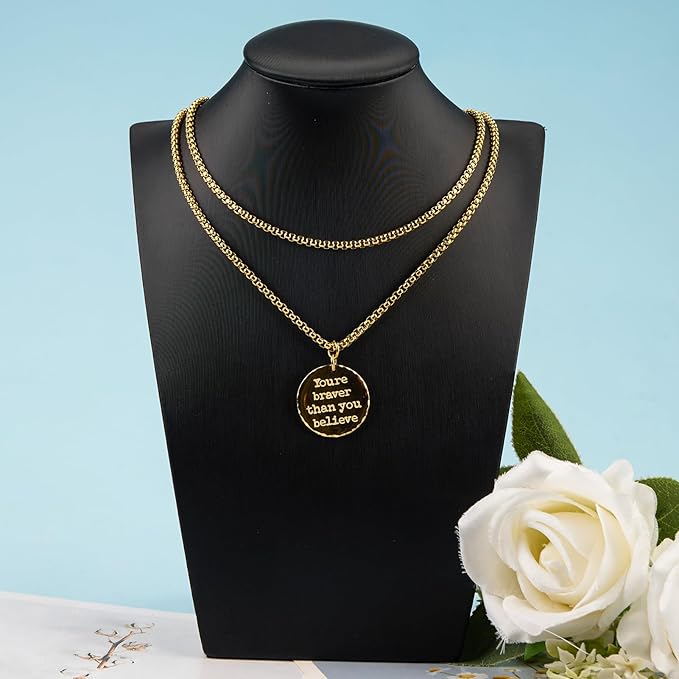 youbeiyee gold plated stainless steel necklace chains bulk 10pcs square rolo chain necklaces for jewelry diy making (18inch)