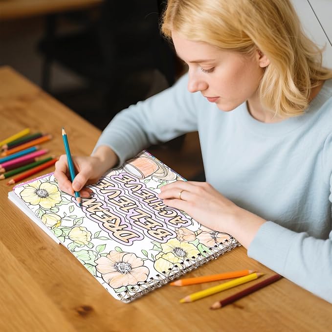 Women's Coloring Book 30 Pages Inspirational Quotes Coloring Books for Adults to Relax and Relieve Anxiety, Gift for Mother's Day, Birthdays, Christmas, Anniversaries