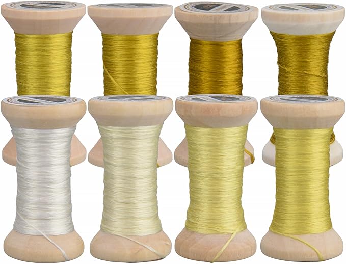Natural 100% Mulberry Handmade Embroidery Silk Thread Silk Floss (63)