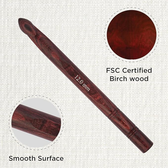 KnitPro Dreamz Single-Ended Crochet Hook | 12mm