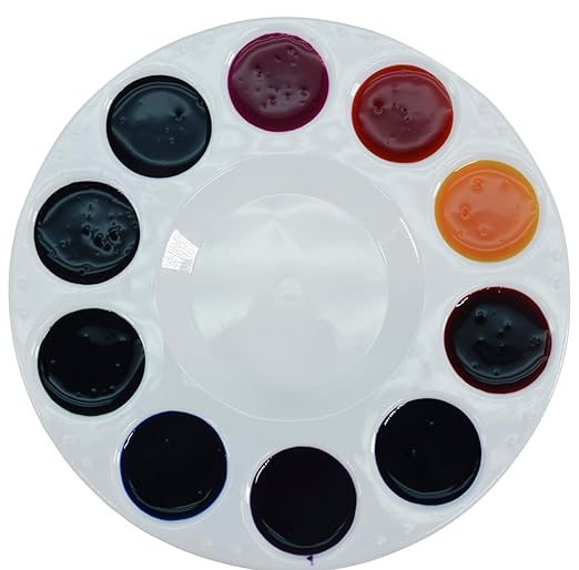 Sax Liquid Watercolors - 8 Ounces - Set of 10 - Assorted Colors