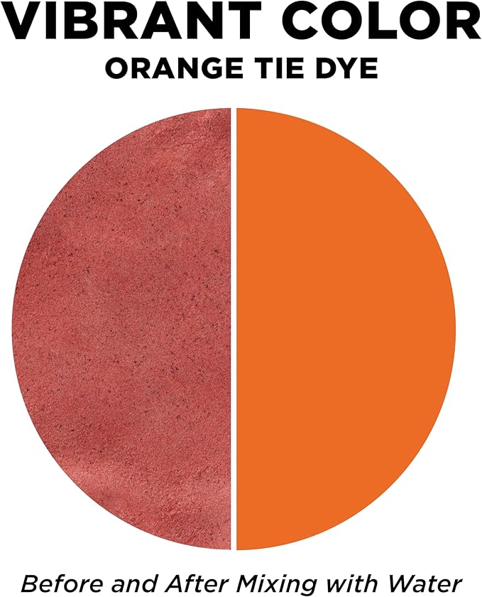 Tulip One-Step Tie-Dye Kit Dye Refill Packs, Orange