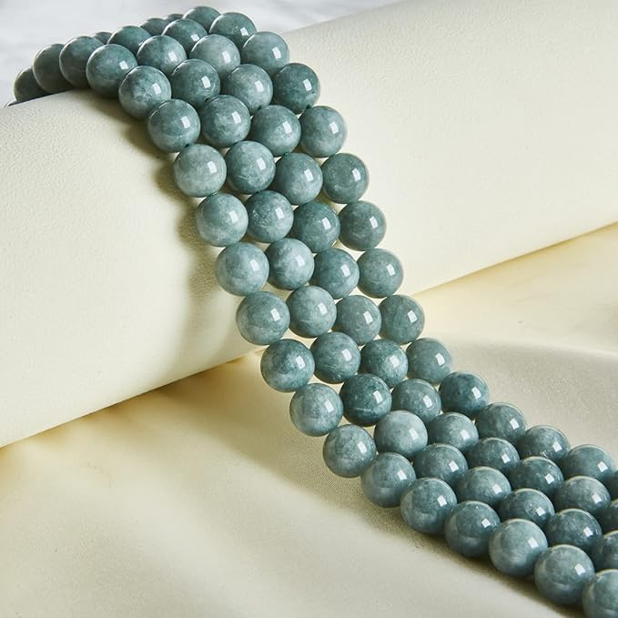 100pcs 8mm burmese jade beads natural gemstone beads round loose beads for jewelry making