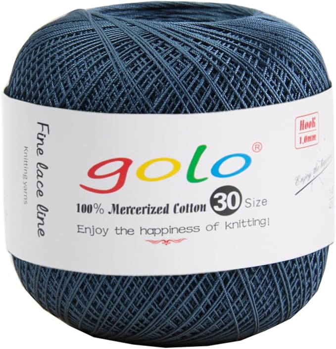golo Crochet Thread Crochet Yarn for Hand Kniting Tatting Yarn 217