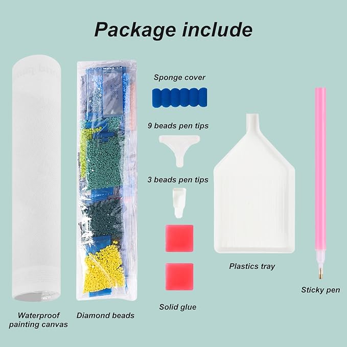 hill froeistung 5D Lighthouse Diamond Art Painting Kits for Adults,Sea,Landscape Diamond Art for Beginners, DIY Full Drill Island Diamond Art Painting(12X12 inch)