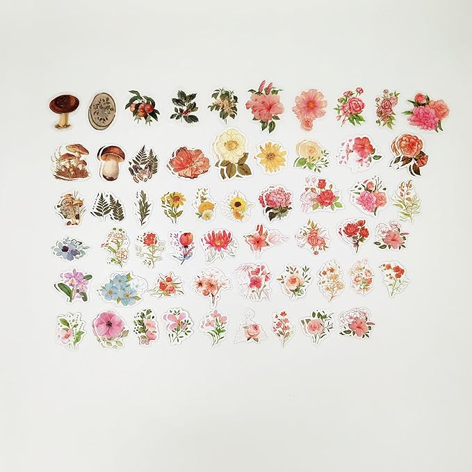 Esweny 251PCS Vintage Scrapbook Supplies Pack, Scrapbooking Paper and Stickers Ephemera Bundle Junk Journal Kit for Art Aesthetic Journaling Collage Decoupage Craft (Mountain and Fields)