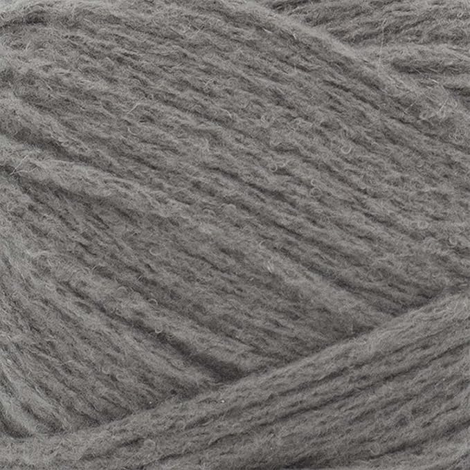Lion Brand Feels Like Butta Yarn Cocoa 215-125 (3-Skein) Same Dyelot Worsted Medium #4 Soft 100% Polyester with Knitting Project Bag