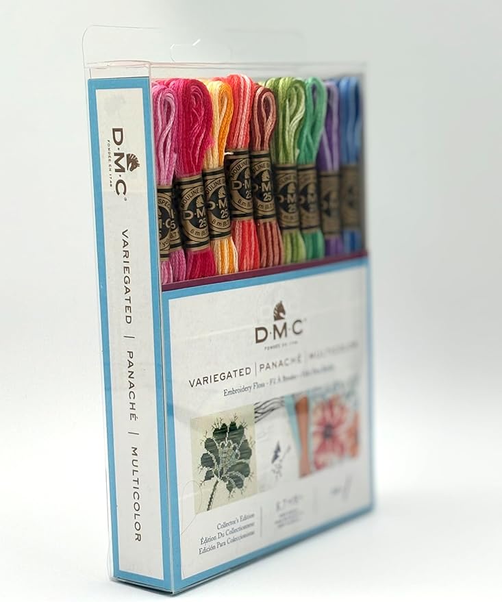 DMC Embroidery Floss Pack - Variegated - 8.7 Yards - 36 skeins