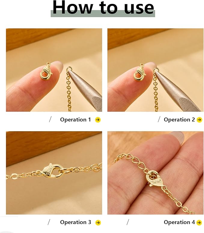 23Pcs 14K Goldplated Lobster Claw Clasps 10mm with Open Jump Rings Jewelry Making Set, 925 Sterling Silver Jewelry Finding Supplies Small Gold Lobster Clasps for Necklaces Bracelet Chains Connector